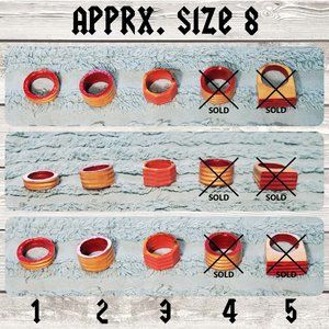 Handmade Wooden Rings